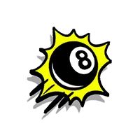 Bowling ball symbol